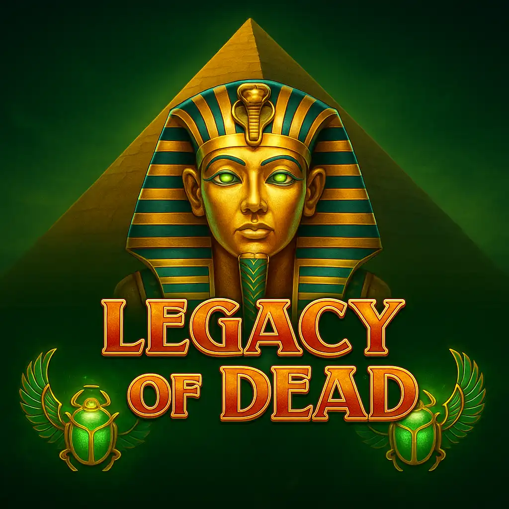Grafika gry slotowej dla Legacy of Dead